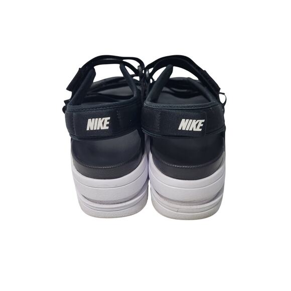 Nike Icon Classic Black& White Platform Sandals Size 9 72425-2780 - Picture 3 of 7